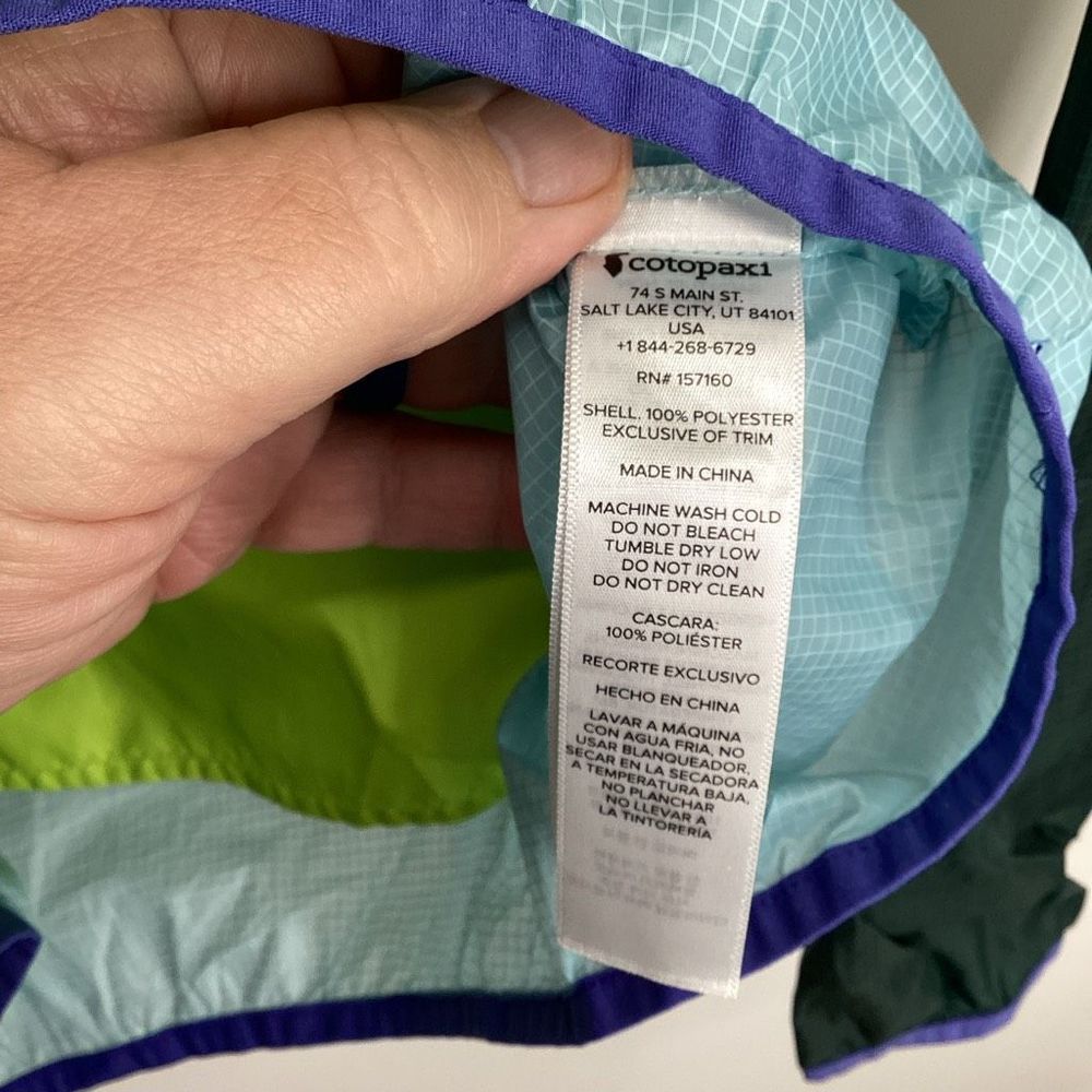 Men’s Cotopaxi Teca Half Zip Windbreaker - Picture 5 of 7